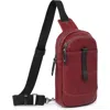 Old Trend Sun Wing Sling Bag In Burgundy