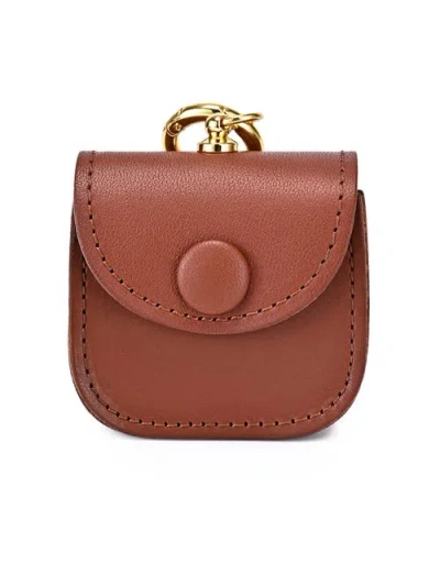 Old Trend Toti Genuine Leather Mini Structured Charm In Brown