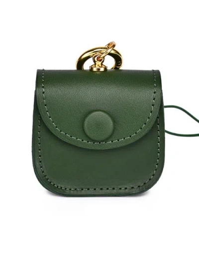 Old Trend Toti Genuine Leather Mini Structured Charm In Green