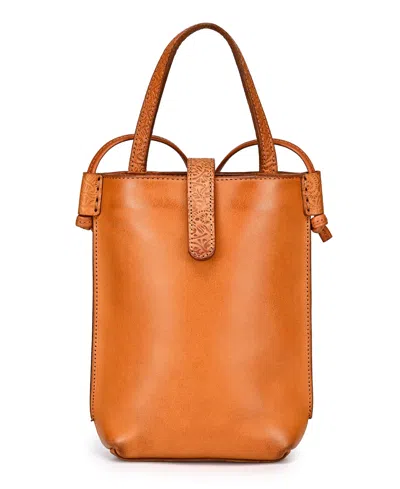 Old Trend Wishbone Mini Crossbody Bag In Brown