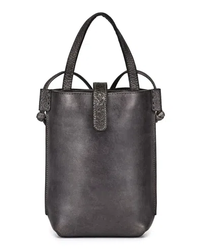 Old Trend Wishbone Mini Crossbody Bag In Gray