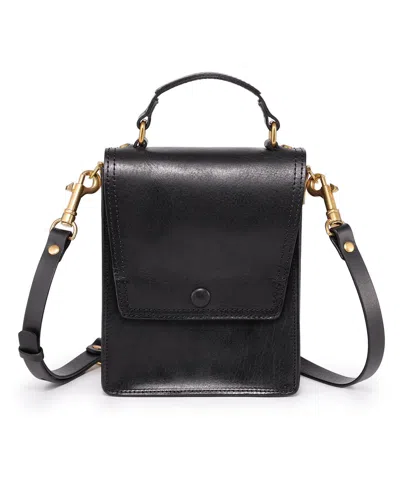 Old Trend Women's Basswood Crossbody Bag In Black