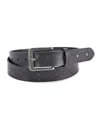 Old Trend Women's Daisy Blossom Leather Belt In Gray