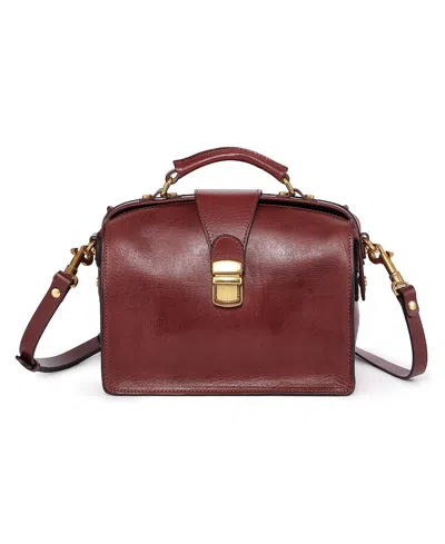 Old Trend Women's Doctor Transport Satchel Bag In Brown