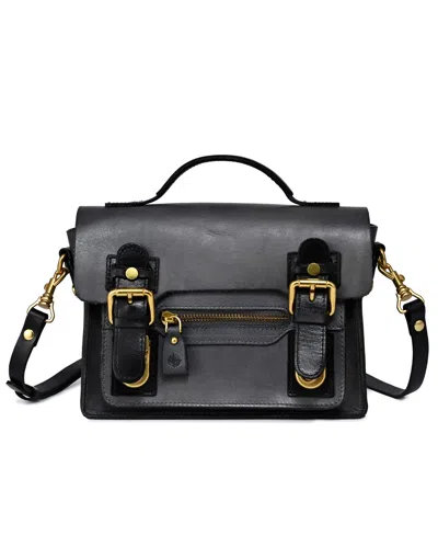 Old Trend Women's Genuine Leather Aster Mini Satchel In Gray