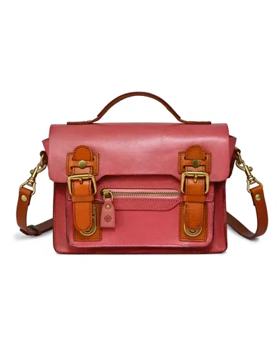 Old Trend Women's Genuine Leather Aster Mini Satchel In Pink
