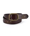 Old Trend Women's Glory Star Leather Belt In Brown