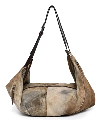 Old Trend Women's Lamb Leather Dorado Hobo Convert Backpack In Tan