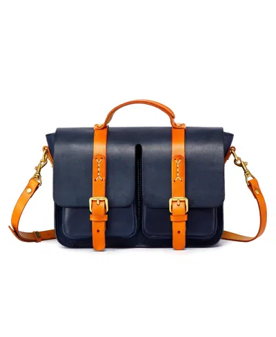 Old Trend Women's Small Speedwell Satchel Bag In Navy