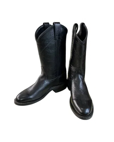 Old West Women's Riding Boot In All Black