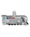 Old World Christmas 1.75" Adult Beverages Coors Light Chill Train Ornament In Silver