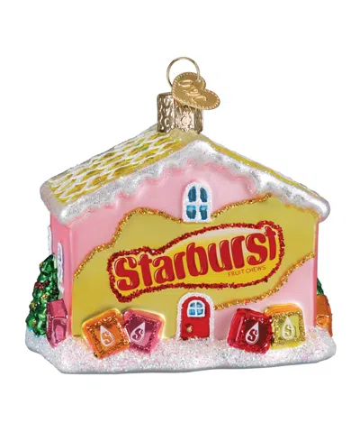 Old World Christmas 3" Cottage Starburst Ornament In Multi
