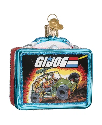 Old World Christmas 3" Hasbro G.i. Joe Lunchbox Ornament In Multi