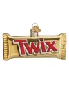 Old World Christmas 4" Mars Wrigley Candies Twix Candy Ornament In Gold