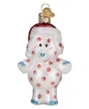 Old World Christmas 4" Rudolph The Red-nosed Reindeer Spotted Elephant Ornament In White