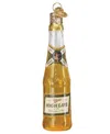 Old World Christmas 4.5" Adult Beverages Miller High Life Beer Bottle Ornament In Brown