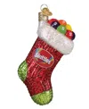 Old World Christmas 4.5" Mars Wrigley Candies Skittles Stocking Ornament In Red