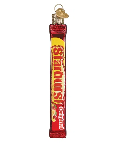 Old World Christmas 5" Mars Wrigley Candies Starburst Candy Ornament In Red