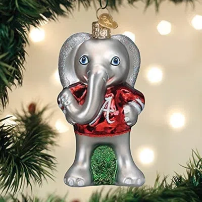 Old World Christmas Alabama Big Al Mascot Hanging Figurine Ornament