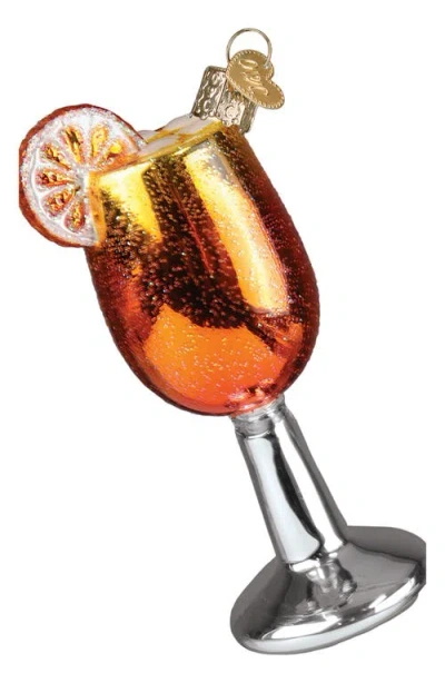 Old World Christmas Aperol Spritz Glass Ornament In Multi