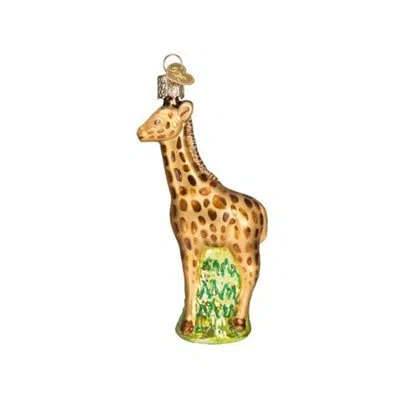 Old World Christmas Baby Giraffe Hanging Figurine Ornament