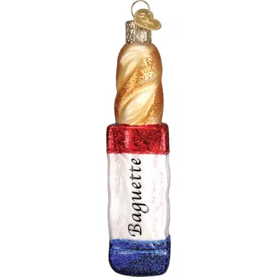 Old World Christmas Baguette Glass Ornament In Multi