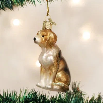 Old World Christmas Beagle Hanging Figurine Ornament