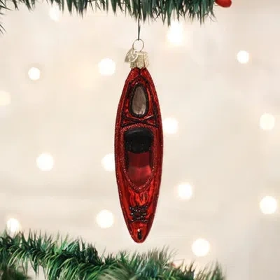 Old World Christmas Blown Tree Hanging Figurine Ornament