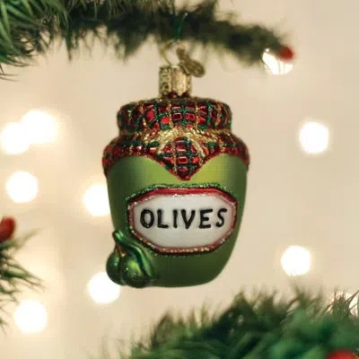 Old World Christmas Blown Tree Hanging Figurine Ornament