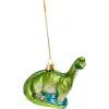 Old World Christmas Brontosaurus Glass Ornament