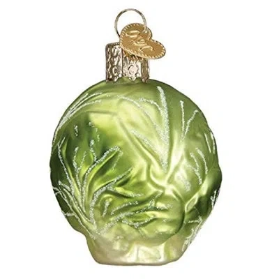 Old World Christmas Brussel Sprout Hanging Figurine Ornament