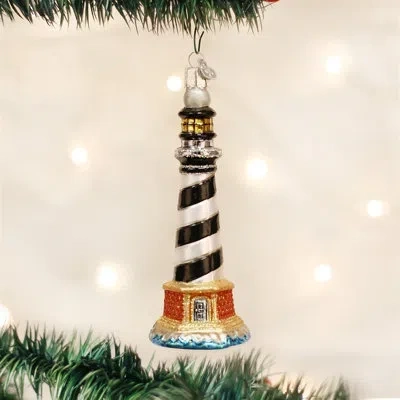 Old World Christmas Cape Hatteras Lighthouse Hanging Figurine Ornament