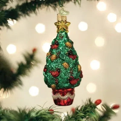 Old World Christmas Cardinal Tree Hanging Figurine Ornament