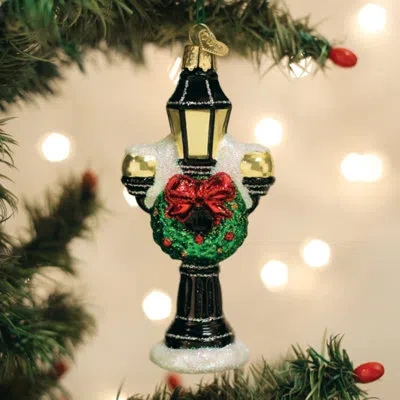 Old World Christmas Christmas Lamp Post Hanging Figurine Ornament