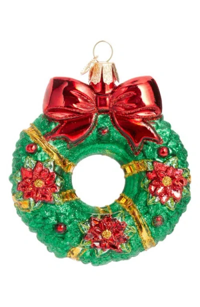 Old World Christmas Christmas Wreath Ornament In Multi