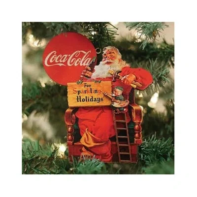 Old World Christmas Coca-cola Sparkling Hanging Figurine Ornament