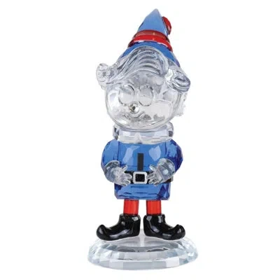 Old World Christmas Crystal Figurine For Holiday Decor, Hermey In Multicolored