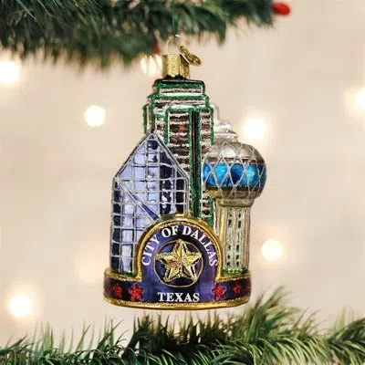 Old World Christmas Dallas Ornament In Multicolor