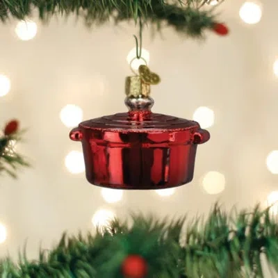 Old World Christmas Dutch Oven Hanging Figurine Ornament