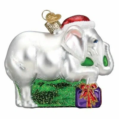 Old World Christmas Elephant Hanging Figurine Ornament