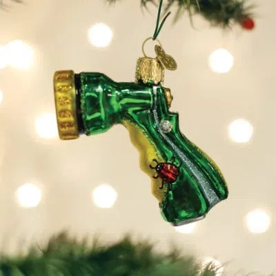Old World Christmas Garden Hose Nozzle Hanging Figurine Ornament