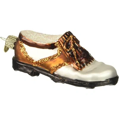 Old World Christmas Golf Shoe Hanging Figurine Ornament