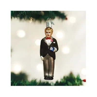 Old World Christmas Groom Hanging Figurine Ornament