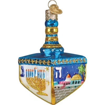 Old World Christmas Hanukkah Dreidel Ornament In Multi