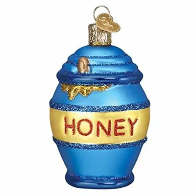 Old World Christmas Honey Pot Hanging Figurine Ornament