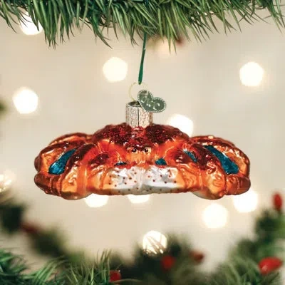 Old World Christmas King Crab Hanging Figurine Ornament