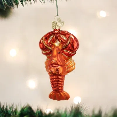 Old World Christmas Lobster Hanging Figurine Ornament