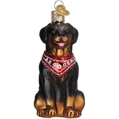 Old World Christmas No Pattern Hanging Figurine Ornament In Black;brown;red;multicolored