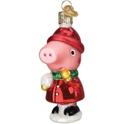Old World Christmas No Pattern Hanging Figurine Ornament In Multicolored