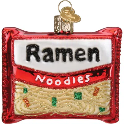 Old World Christmas Ramen Noodles Ornament In Multi